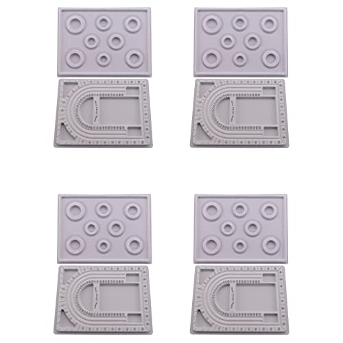 KEALBAUS 8-teiliges Set mit Perlen für Armbänder, Beflockung, Perlenkette, Organizer, Tablett, zur Herstellung von DIY von KEALBAUS