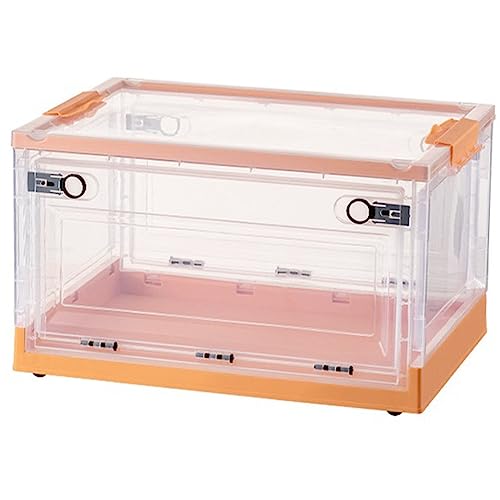 KEALBAUS Aufbewahrungsbox, faltbar, stapelbar, für Schreibwaren, Sortierbox, Behälter, Organizer, Wohnzimmer, Schrank A von KEALBAUS
