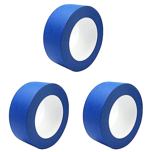 KEALBAUS Blaues Klebeband, 5,1 cm (2 Zoll), Blue Painters Masking Tape Bulk für mehrere Oberflächen, produziert klare Linien ohne Rückstände von KEALBAUS