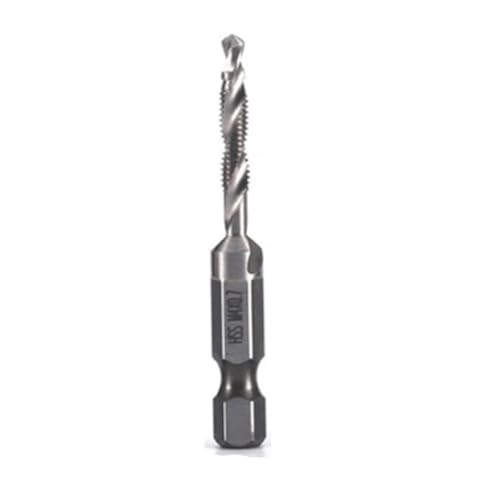 KEALBAUS M4 x 0,7 mm Stahl 4341 Titan-beschichtet, Bohrer und Gewindebohrer, integrierte Maschine zum Öffnen und Anfasen KEALBAUS M4 x 0,7 mm Stahl 4341 Titan-beschichtet, Bohrer und Gewindebohrer, integrierte Maschine zum Öffnen und Anfasen von KEALBAUS