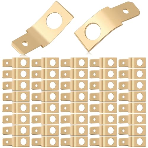 KEALBAUS Trennadapter ohne Löten, nicht isoliert, Steckzunge 1/4 Zoll, Trennverbinder, Set mit elektrischen Klemmen, 50 Stück von KEALBAUS