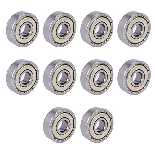 KEALLANS 10X 626Z Doppelt Abgedichtete Lager 6X19X6mm Kohlen Stoff Stahl Silber KEALLANS 10X 626Z Doppelt Abgedichtete Lager 6X19X6mm Kohlen Stoff Stahl Silber von KEALLANS