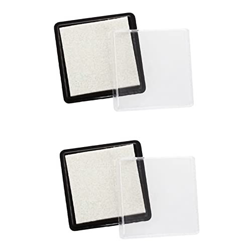 KEALLANS 2 x Tintenstempel für Dokumente, Briefe, Hochzeit, Weiß von KEALLANS