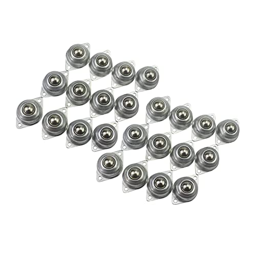 KEALLANS 24 Stück -15A Transfer Universal Drehkugel Förder Rad Rollen Rolle 5/8 Lager KEALLANS 24 Stück -15A Transfer Universal Drehkugel Förder Rad Rollen Rolle 5/8 Lager von KEALLANS