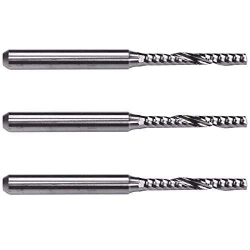 KEALLANS 3 x 2 mm x Schneidfräser aus Wolframcarbid, 15 mm, Karbid von KEALLANS