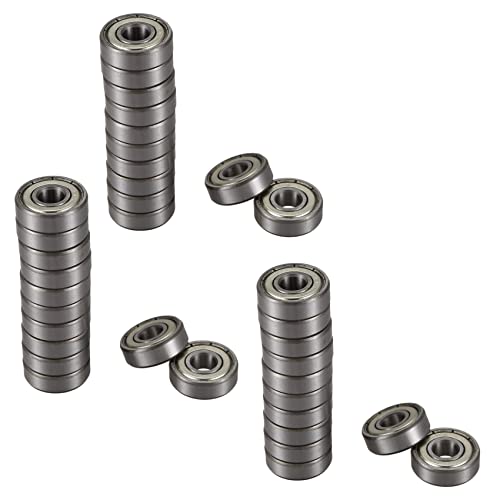 KEALLANS 36 Stück 608Z Rillenkugellager, einreihig, 22 mm x 8 mm x 7 mm von KEALLANS