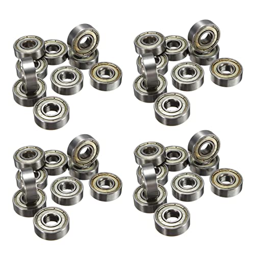 KEALLANS 40 Stück 8 x 22 x 7 mm Skateboard-Rollen ABEC-5 608ZZ von KEALLANS
