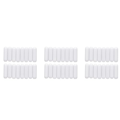 KEALLANS 48 Stücke PTFE Magnetrührer Mischer Rührstab Rührstab Magnetrührplatte Stab, Rührplatte Magnetstab (30 mm/ 1,18) von KEALLANS