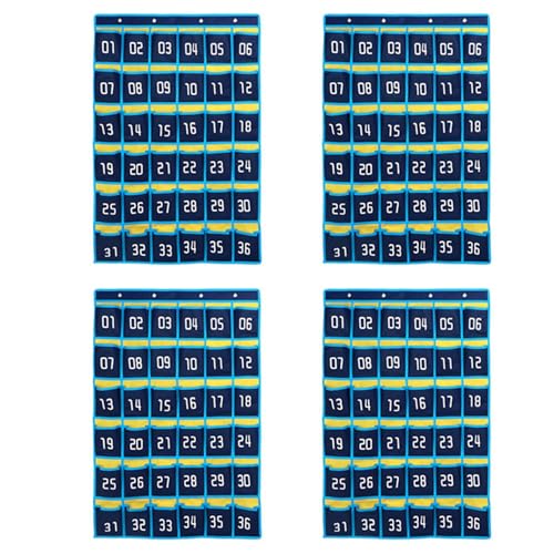 KEALLANS 4X 36 Nummerierte Diagramm Handy Hängen Aufbewahrungs Tasche Hängen Organizer für Klassen Handy Rechner Inhaber KEALLANS 4X 36 Nummerierte Diagramm Handy Hängen Aufbewahrungs Tasche Hängen Organizer für Klassen Handy Rechner Inhaber von KEALLANS