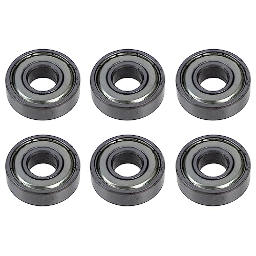KEALLANS 6 Stück 10 x 26 x 8 mm 6000Z Silver Tone Shield Premium Kugellager KEALLANS 6 Stück 10 x 26 x 8 mm 6000Z Silver Tone Shield Premium Kugellager von KEALLANS