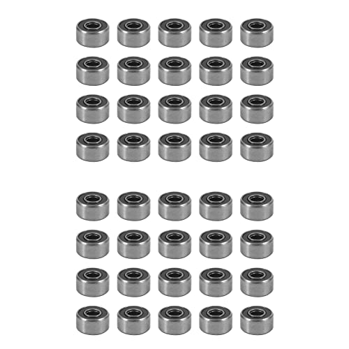 KEALLANS 693RS 3 mm x 8 mm x 4 mm Rillenkugellager, Miniatur, doppelt versiegelt, 40 Stück von KEALLANS