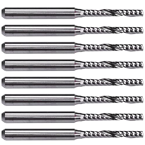 KEALLANS 8 Stück 2 mm x Fräser aus Wolframcarbid, 15 mm, Karbid von KEALLANS