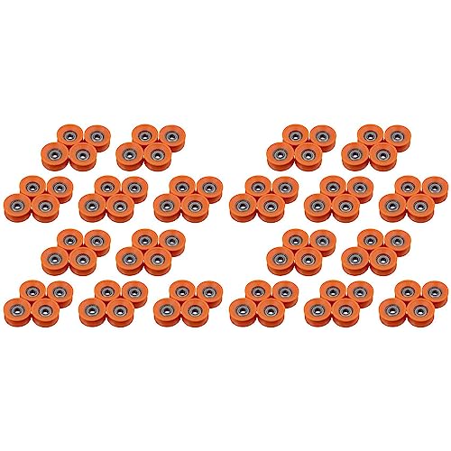 KEALLANS 80Pcs 6X30X13mm Kunststoffbeschichtete Abgedichtete Lager Stahl 606Z Deep U Nutführung Riemenscheibenschiene Kugellagerlager KEALLANS 80Pcs 6X30X13mm Kunststoffbeschichtete Abgedichtete Lager Stahl 606Z Deep U Nutführung Riemenscheibenschiene Kugellagerlager von KEALLANS