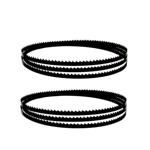 2 Stück Carbon-Sägebänder 2240 mm x 6,3 mm Bandsäge 3 4 10 14 TPI Holzbearbeitungswerkzeuge for METABO BAS 315/316/317/318(10TPI,0.5mm) von KEBLIN