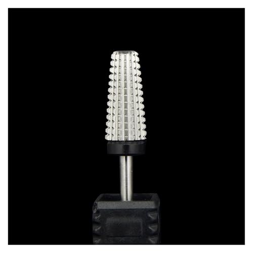 5 in 1 konische Sicherheits-Hartmetall-Nagelbohrer mit Schnittbohrern, Fräser for die Maniküre, for Entfernen von Gelnägeln, Zubehör(5In1 XC) von KEBLIN
