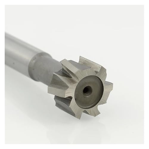 T-Nutfräser 8-20mm HSS-Schaftfräser for Metallschlüsselsitz-Fräser CNC-Werkzeugmaschine(10x2x6x65L) von KEBLIN