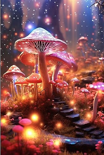 KEEMOSO Malen Nach Zahlen ab 7 8 9 Jahre Mädchen und Junge, Malen Nach Zahlen für Kinder Ohne Rahmen 3 Pinsel und Acrylfarben,40x50cm Pilzwald KEEMOSO Malen Nach Zahlen ab 7 8 9 Jahre Mädchen und Junge, Malen Nach Zahlen für Kinder Ohne Rahmen 3 Pinsel und Acrylfarben,40x50cm Pilzwald von KEEMOSO