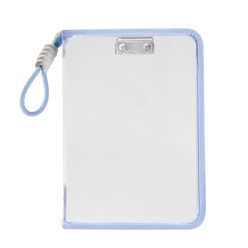 KEERADS Aesthetic Mesh- mit Reißverschluss und Ordner Organizer Dokument Klemme Metall Clips für Papier Portfolio Lagerung Schule H 2025 (D, One Size) von KEERADS
