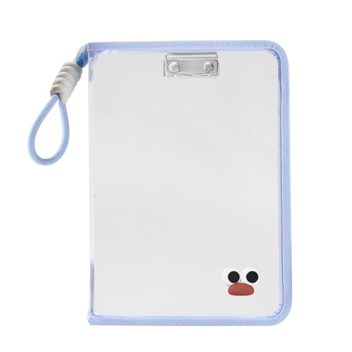 KEERADS Aesthetic Mesh- mit Reißverschluss und Ordner Organizer Dokument Klemme Metall Clips für Papier Portfolio Lagerung Schule H 2025 (E, One Size) von KEERADS