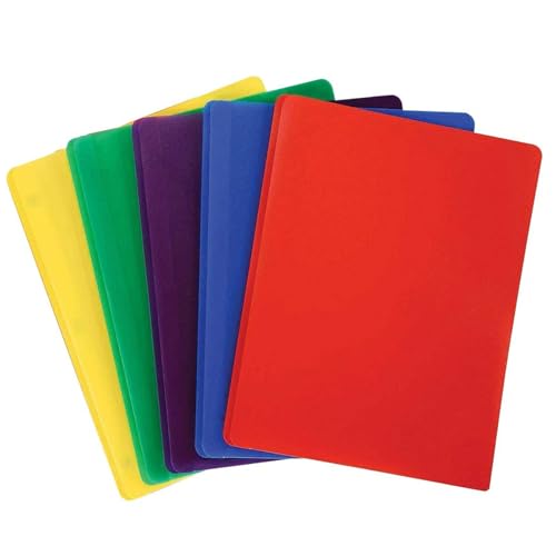 KEERADS Klemmbrett Packen Sie Plastiktaschenordner ein, robuste Ordner mit für Papier im -Briefformat die Schule 2025 (Black, One Size) von KEERADS