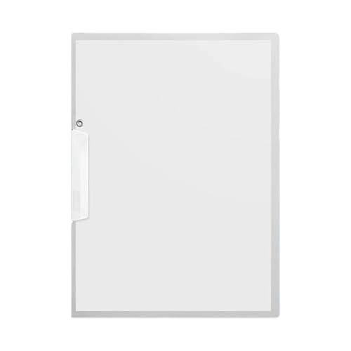 KEERADS Mädchen 1 Stück Bericht mit Swing-Clip Kunststoff-Ordner Clip für und Briefgröße Papier Ordner Schule Business 2025 (White, One Size) von KEERADS