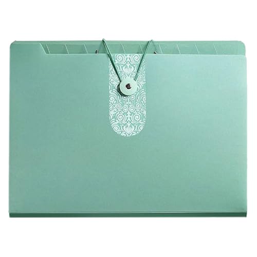 KEERADS Organizer Accordion Folder Folders For Documents Multiple Pockets File | Letter Size With 8 Portable Receipt Paper Bill Document (C, B) von KEERADS