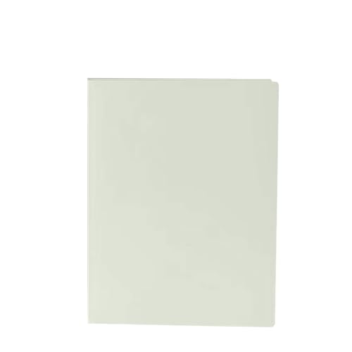 KEERADS Organizer Präsentationsbuch aus Kunststoff im -Format, Farbverlauf-Grün, mit transparentem Kunststoffeinband, 30 Hüllen, Portfolio-Ordner, Aktenordner Kunststoffhüllen für die (D, A) von KEERADS