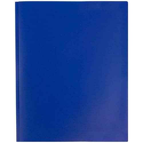 KEERADS Pappe Farbiger Kunststoffordner mit und Zinken (, 1 Packung) Bunte Ordner & Schulordner Verschlüssen 2025 (Blue, One Size) von KEERADS
