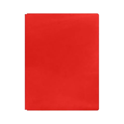 KEERADS Schule Packen Sie Plastiktaschenordner ein, robuste Ordner mit für Papier im -Briefformat die 2025 (Red, One Size) von KEERADS