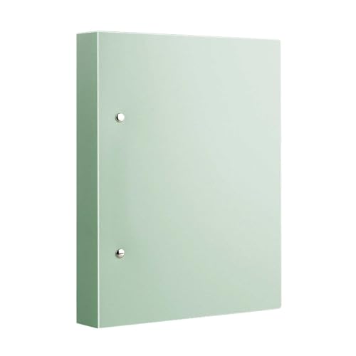 KEERADS Zeugnismappe Akkordeon-Ordner-Organizer, Ordner-Ordner, Testpapier-Organizer, Flipchart-Ordner, Einlage, transparentes Informationsbuch, vierfach gelocht, (Mint Green, One Size) von KEERADS