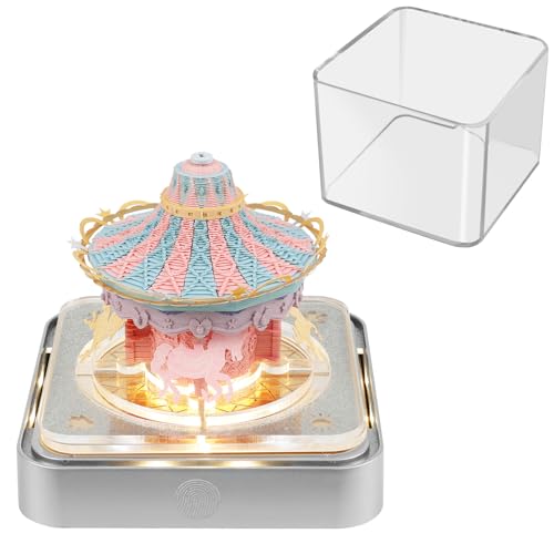 3D Kalender mit Licht 9,8x9,8x8,5cm 3d-Notizblock Kreative 3d Kalender 2026 für Schreibtischdekoration Sammlerstücke Weihnachten Erntedankfest Valentinstag Jahrestag (Stil 2) von KEGAJEGA