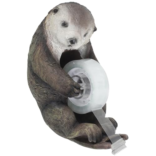 Klebebandabroller Otter 14x7x8,3cm Klebebandspender Kunstharz-Rollenhalter Süßes Aussehen Tischabroller Klebeband Kinder für Büro Schule Heimaktivitäten Scrapbooking Klebebandabroller Otter 14x7x8,3cm Klebebandspender Kunstharz-Rollenhalter Süßes Aussehen Tischabroller Klebeband Kinder für Büro Schule Heimaktivitäten Scrapbooking von KEGAJEGA