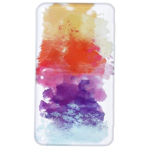 Leere Aquarell Palette 14/26/52 Raster Leere Aquarell Pfannen Faltbar Abnehmbar Metall Aquarell Dose für Reisemalerei Künstler Aquarellfarben Persönliche Malerei (14 Raster) von KEGAJEGA