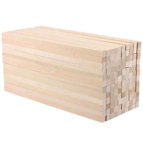 KEILEOHO 120 Stück Holzstäbe Quadratisch 25 x 1 x 1 cm, Holzleisten zum Basteln, Holzstäbchen zum Basteln Eckig Holzblock für DIY Handwerk KEILEOHO 120 Stück Holzstäbe Quadratisch 25 x 1 x 1 cm, Holzleisten zum Basteln, Holzstäbchen zum Basteln Eckig Holzblock für DIY Handwerk von KEILEOHO
