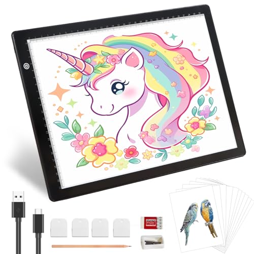 KEIWRLIGHT A4-Lichttafel für Tracing-Pad – eingesteckte Power-Lichtbox, verstellbare Helligkeit, stufenloser Leuchttisch, A4-Lichtkasten für Diamantmalerei, Skizzieren, Tattoo-Zubehör für Kunst KEIWRLIGHT A4-Lichttafel für Tracing-Pad – eingesteckte Power-Lichtbox, verstellbare Helligkeit, stufenloser Leuchttisch, A4-Lichtkasten für Diamantmalerei, Skizzieren, Tattoo-Zubehör für Kunst von KEIWRLIGHT