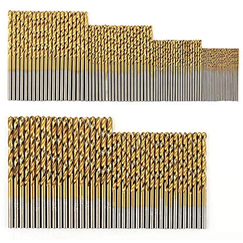 KELING 120 StüCk -Bohrer-Set HSS-Bohrer für Metall, Stahl, Kunststoff, Kupfer, Aluminiumlegierung, 1 Mm Bis 3,5 Mm KELING 120 StüCk -Bohrer-Set HSS-Bohrer für Metall, Stahl, Kunststoff, Kupfer, Aluminiumlegierung, 1 Mm Bis 3,5 Mm von KELING