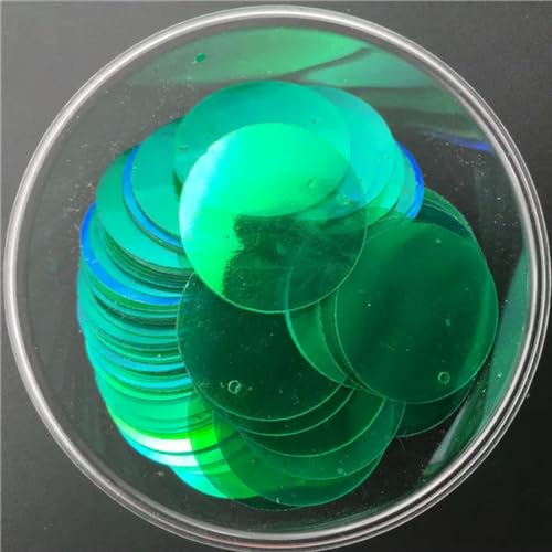 KEMTAT 10 mm, 15 mm, 20 mm, 25 mm, 30 mm, PVC, flach, rund, lose Pailletten, Pailletten, Nähen, Hochzeit, Bastelzubehör mit 1 Seitenloch KEMTAT 10 mm, 15 mm, 20 mm, 25 mm, 30 mm, PVC, flach, rund, lose Pailletten, Pailletten, Nähen, Hochzeit, Bastelzubehör mit 1 Seitenloch von KEMTAT