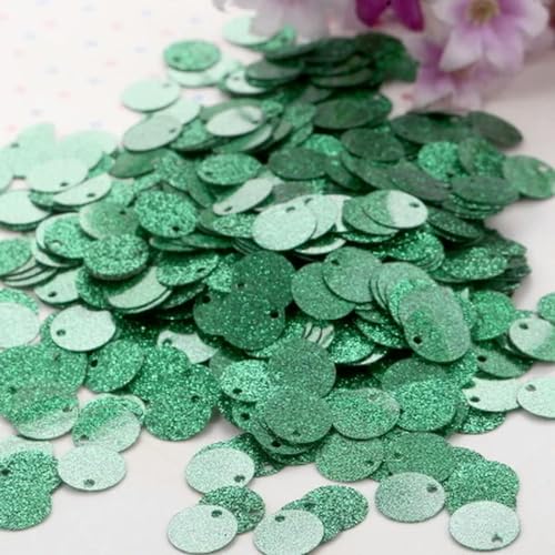 KEMTAT 10 mm 20 mm Glitzer-Pailletten, flach, rund, PVC-Pailletten mit Blitzpulver, Pailletten für Bastelarbeiten, Lentejuelas para Manualidades, 600 Stück KEMTAT 10 mm 20 mm Glitzer-Pailletten, flach, rund, PVC-Pailletten mit Blitzpulver, Pailletten für Bastelarbeiten, Lentejuelas para Manualidades, 600 Stück von KEMTAT