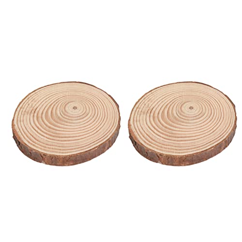 25pcs Hölzerne Tasse Coaster Pine Holzscheibe Set, Ideal für DIY -Kunsthandwerk, Fotografie -Requisiten, Wohnkultur (210x210x135cm/82.7x82.7x53.1in) von KENANLAN