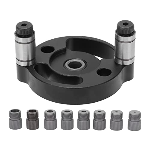 Dowel Jig Kit Drill Hole Guide Jig Aluminiumlegierung Dübel Bohrwerkzeug Set Kit für Holzbearbeitung von KENANLAN