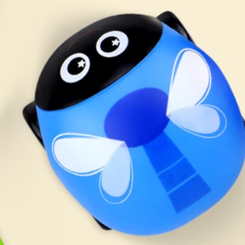 KENANLAN Cartoon Kids Rücken Autospielzeug, Drop -Resistant Plastic für Mädchen über 3 Jahren, Interaktives und Lehrreiches, Cartoon -Rückenfahrzeug (Libellenstil) von KENANLAN