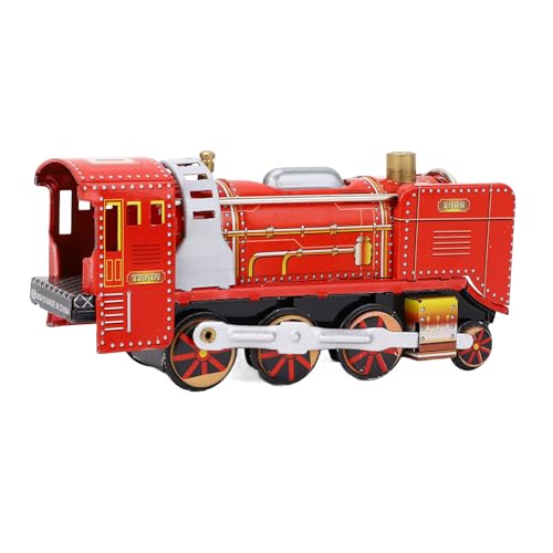 KENANLAN Vintage Rotes Wind -up -Spielzeug mit Lustigen Mechanismus, Eisenmaterial, Vielseitiges Dekor für Vintage -Sammlung von KENANLAN