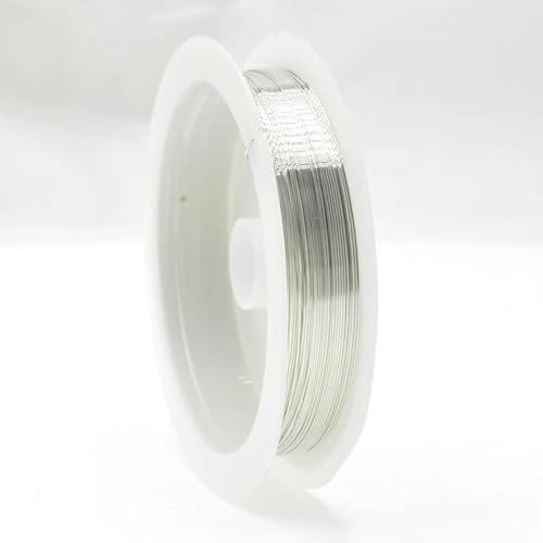 KENDAS 0,2–1 mm Silber/Gold/Roségold Kupferdraht für Armband, Halskette, DIY, farbecht, Perlendraht, Schmuckherstellung, Kordelschnur zum Basteln KENDAS 0,2–1 mm Silber/Gold/Roségold Kupferdraht für Armband, Halskette, DIY, farbecht, Perlendraht, Schmuckherstellung, Kordelschnur zum Basteln von KENDAS
