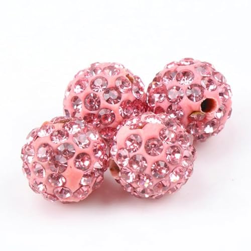 10 mm 6-reihige, mit Ton gepflasterte Kristallperlen, Strass-Kugel für DIY-Armbänder, Schmuckherstellung, 25 verschiedene Farben, 50 Stück S0010-27 10 mm 6-reihige, mit Ton gepflasterte Kristallperlen, Strass-Kugel für DIY-Armbänder, Schmuckherstellung, 25 verschiedene Farben, 50 Stück S0010-27 von KEOU