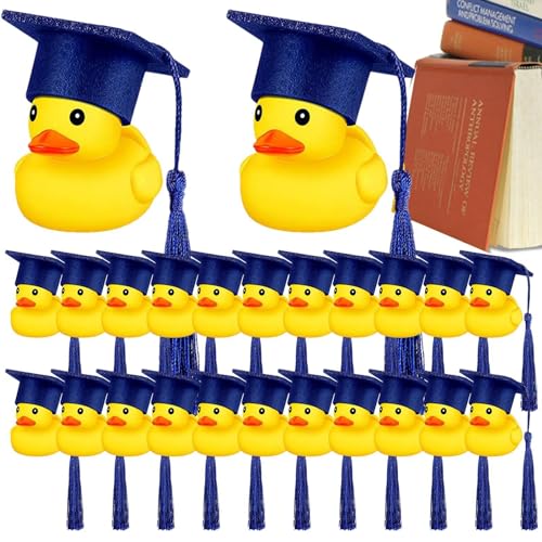 KERALI Gummienten zum Schulabschluss, weiche Enten mit schwarzem Hut, Partygeschenke, Gummienten für Geburtstagsparty, Partygeschenke, Dekoration, Kinderparty, Abschluss-Mottoparty KERALI Gummienten zum Schulabschluss, weiche Enten mit schwarzem Hut, Partygeschenke, Gummienten für Geburtstagsparty, Partygeschenke, Dekoration, Kinderparty, Abschluss-Mottoparty von KERALI