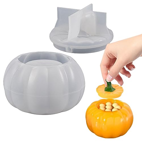 Kürbis Harz Formen Kürbis Form Halloween Kürbis Form mit Deckel Halloween Kürbis Epoxidharz Gießformen Kürbis Gießform für Schmuck Snack Schokolade Kürbis Harz Formen Kürbis Form Halloween Kürbis Form mit Deckel Halloween Kürbis Epoxidharz Gießformen Kürbis Gießform für Schmuck Snack Schokolade von KERALI