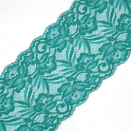 2 yard 15 cm Stretch Elastisches Spitzenband Stoff DIY Kleidungsstück Zubehör Nähen Borte Hochzeit Dekoration-grün 1 2 yard 15 cm Stretch Elastisches Spitzenband Stoff DIY Kleidungsstück Zubehör Nähen Borte Hochzeit Dekoration-grün 1 von KERAXL