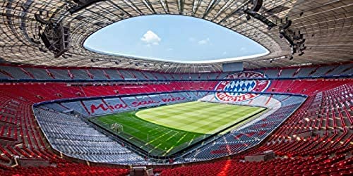 KESIMO 5D Diamond Painting Kits, Stadion, Diamond Painting Cross Stitch Kits Home Room Decoration, 30x40CM von KESIMO
