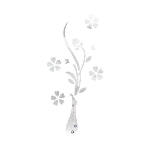 KESOTO 3D Blumenspiegel Wandaufkleber Handwerks Wandbilder für Flur Office TV KESOTO 3D Blumenspiegel Wandaufkleber Handwerks Wandbilder für Flur Office TV von KESOTO