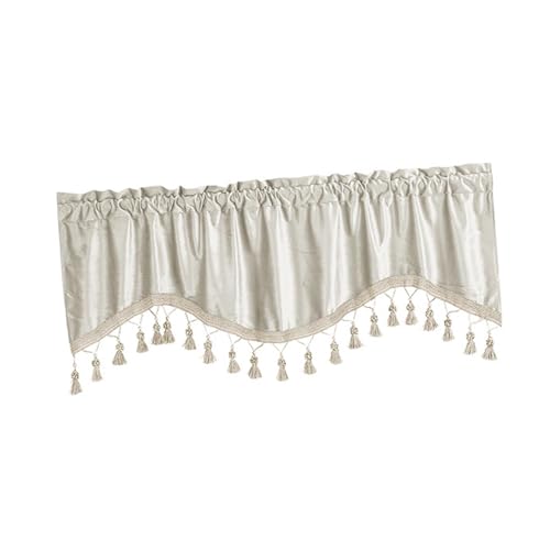 KESOTO Fenstervorhang für Stangentasche, Geeignet für Wohnräume, Küche, Kinderzimmer, Badezimmer, Weiß KESOTO Fenstervorhang für Stangentasche, Geeignet für Wohnräume, Küche, Kinderzimmer, Badezimmer, Weiß von KESOTO